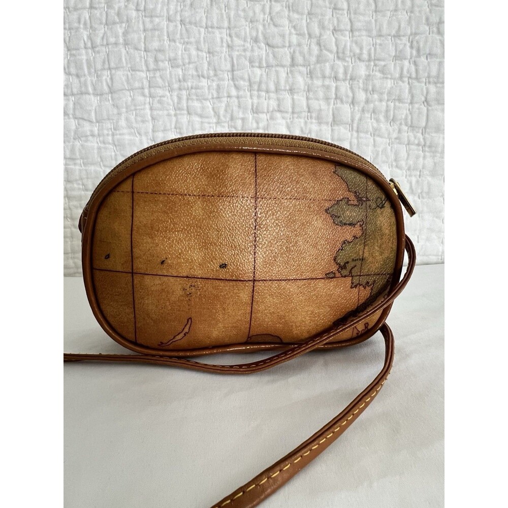Alviero Martini Globe Print Mini Crossbody Bag - Picture 4 of 11